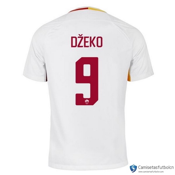 Camiseta AS Roma Segunda equipo Dzeko 2017-18